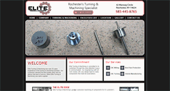 Desktop Screenshot of eliteturning.com
